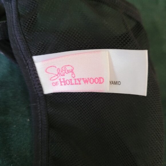 Shirley of Hollywood garter belt black lace size large - Picture 2 of 5